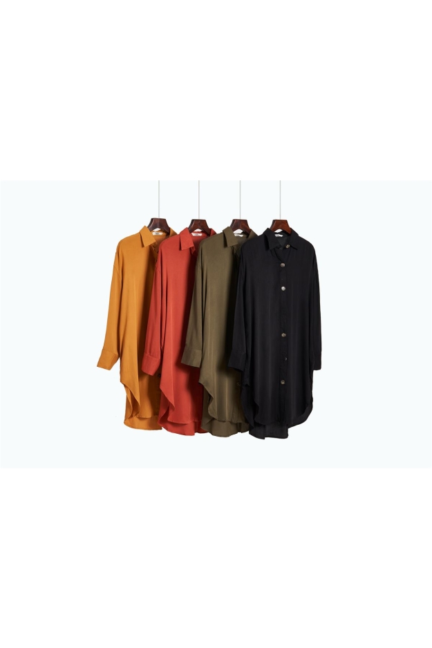 Long Sleeve Woven Shirt   A-9010 Wholesale