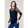 Long Sleeve Lace Shirt   LS-9068 Wholesale
