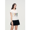 Around Neck Knitted T-Shirt TS-9903 Wholesale